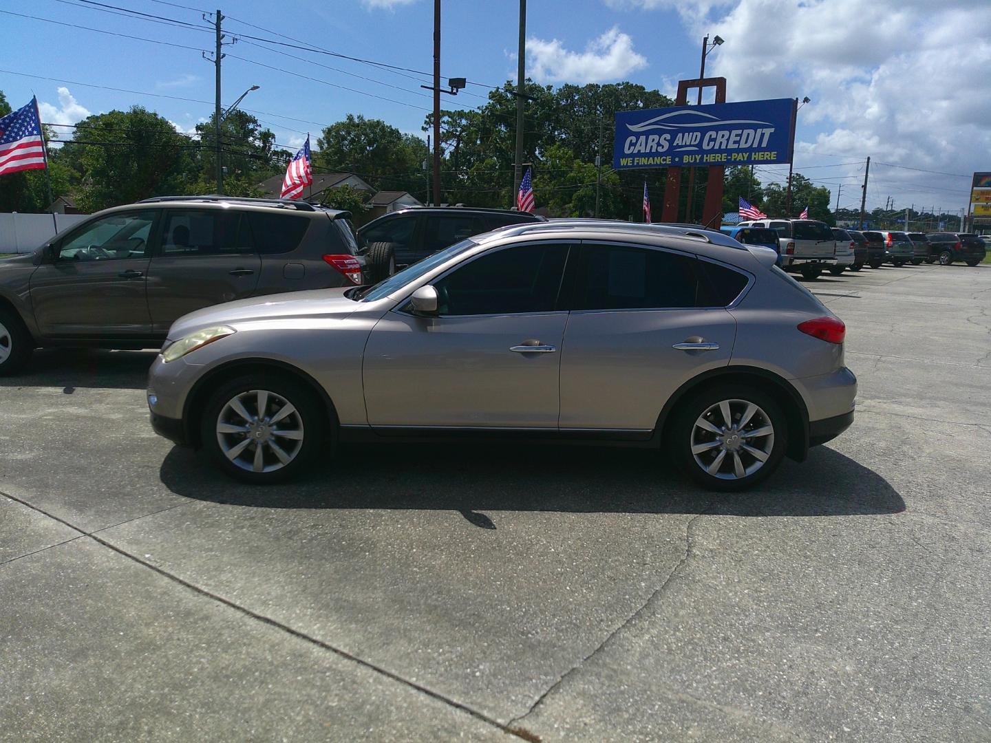 2008 SILVER INFINITI EX35 BASE; JOURNEY (JNKAJ09E28M) , located at 10405 Abercorn Street, Savannah, GA, 31419, (912) 921-8965, 31.988262, -81.131760 - Photo#1